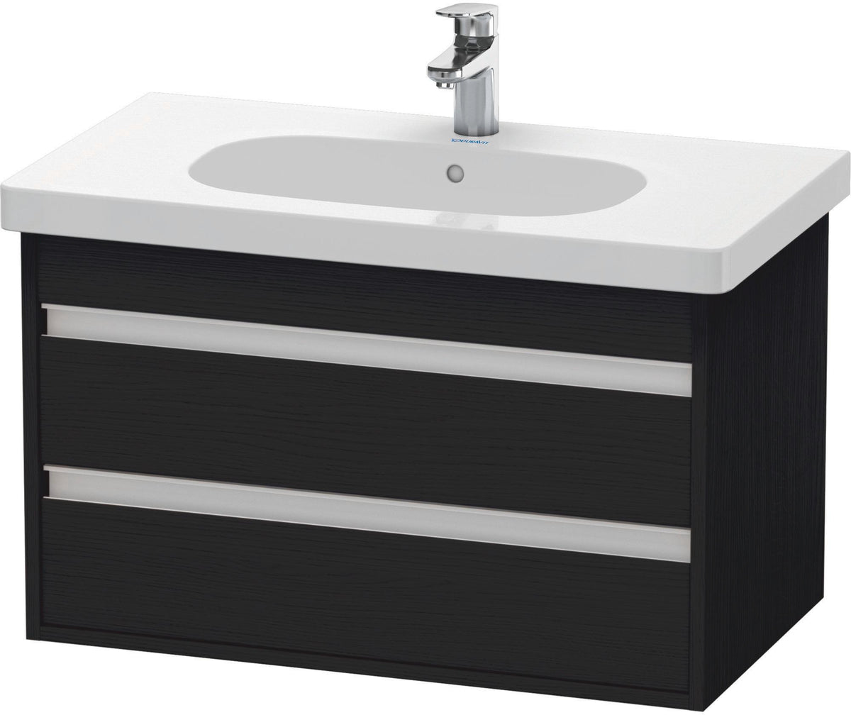 DURAVIT Waschtischunterbau Ketho wandhängend 800 mm, 2 Schubkästen, weiß matt, für D-Code 034285