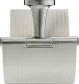 DURAVIT Starck T Papierrollenhalter mit Deckel, Chrom, 125 x 83 x 131 mm
