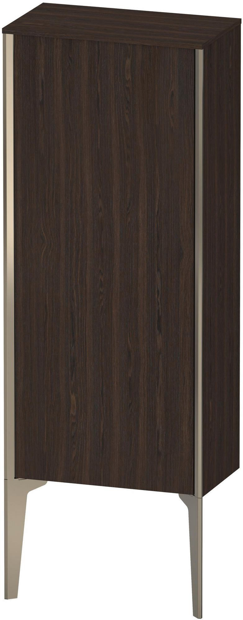 DURAVIT Halbhochschrank XViu 890 mm Nussbaum matt mit Tip-on Technik
