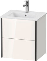 DURAVIT XViu Waschtischunterbau wandhängend 510 mm mit 2 Schubkästen und Tip-on Technik