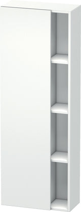 DURAVIT DuraStyle Hochschrank 1400 mm, 1 Tür links, weiß matt – wandhängend mit Soft-Close