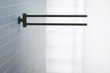 DURAVIT D-Code Handtuchhalter 2-armig schwenkbar 447 mm Chrom