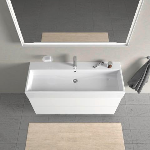 DURAVIT Vero Air Waschtisch 1200 mm mit Überlauf und WonderGliss, weiß