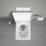 DURAVIT Starck T Bürstengarnitur bodenstehend in Chrom, 80x80x432 mm, Messing verchromt