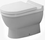 DURAVIT Stand-WC Starck 3 560 mm Tiefspüler, Abgang waagerecht, weiß