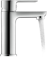 DURAVIT A.1 Einhebel-Waschtischmischer mit Zugstange, Chrom – 107 mm Ausladung