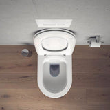 Duravit Soleil by Starck WC-Sitz Weiß Duroplast mit Edelstahl-Scharnier, abnehmbar
