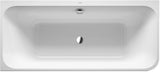 DURAVIT Happy D.2 Eckbadewanne 1800x800 mm links, Sanitäracryl, weiß glänzend, graphit supermatt