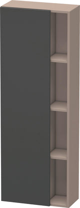 DURAVIT DuraStyle Hochschrank 1400 mm, 1 Tür links, weiß matt – wandhängend mit Soft-Close