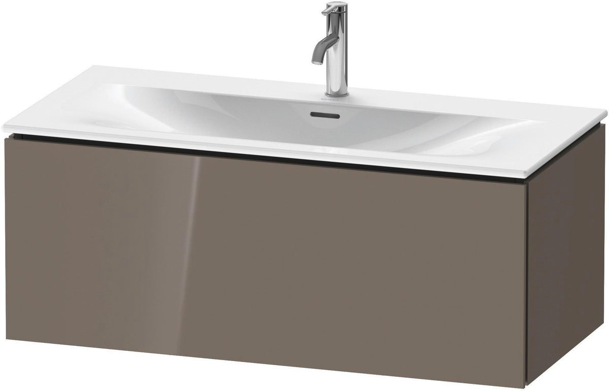 DURAVIT L-Cube Waschtischunterbau wandhängend 1020 mm weiß matt mit Tip-On Technik