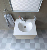 DURAVIT D-Code Handtuchring Chrom – Wandmontage, schwenkbar, 158 mm
