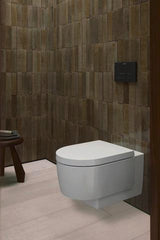 DURAVIT Balcoon WC-Sitz mit Absenkautomatik, Duroplast, Edelstahl-Scharniere, Weiß Matt