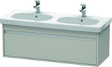 Duravit Ketho Waschtischunterbau wandhängend 1150 mm basalt matt mit 1 Auszug