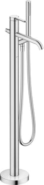 DURAVIT C.1 Einhebel-Wannenmischer bodenstehend 201 mm Ausladung Chrom Hochglanz