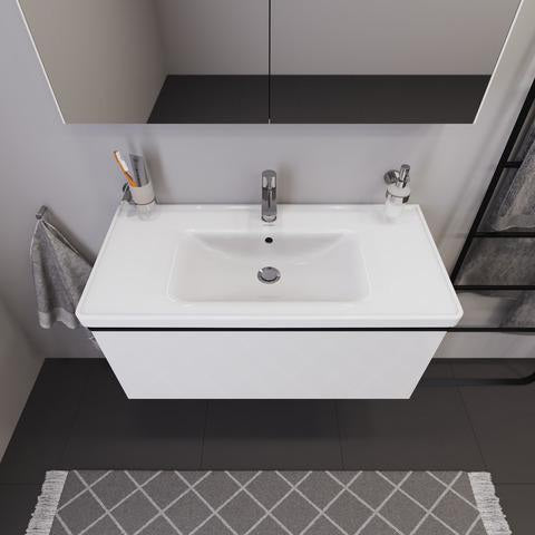 DURAVIT Spiegelschrank BETTER mit LED-Beleuchtung, 760 mm, Anschlag links, Front- und Innenspiegel