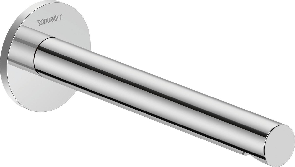 DURAVIT Circle Wanneneinlauf 200 mm Ausladung, Unterputz, verchromt – Wandmontage