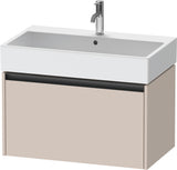 Duravit Waschtischunterbau Ketho.2 wandhängend 460x784x440mm Betongrau Matt 1 Auszug