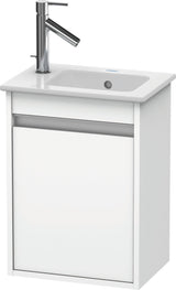 Duravit Ketho Waschtischunterbau 400 mm betongrau matt, 1 Tür links, für ME by Starck