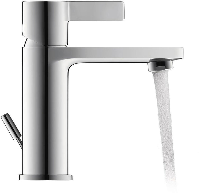 DURAVIT D-Neo Einhebel-Waschtischmischer mit Zugstange, Chrom – 109 mm Ausladung
