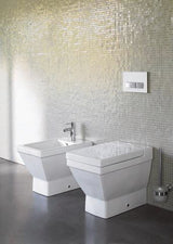 DURAVIT WC-Sitz 2nd floor mit SoftClose und Edelstahl-Scharnieren, weiß