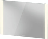 DURAVIT Licht & Spiegel Wandspiegel 1300x700mm mit LED-Beleuchtung und Sensorschalter – Weiß