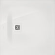 DURAVIT Sustano Duschwanne 800x800x30 Mineralguss Weiß – Quadratisch, Bodenbündig