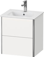 Spanplatte / weiß / WTU XSquare wandhängend, 2 Schubk. 56 0x510x418mm, Weiß Matt