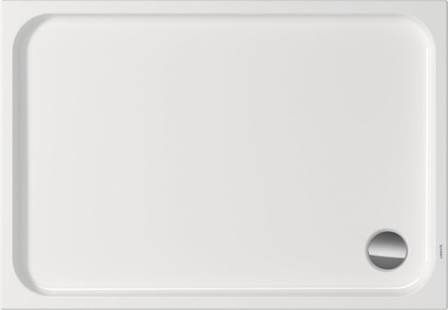 DURAVIT D-Code Duschwanne 1300x900x85 mm Weiß Sanitäracryl rechteckig
