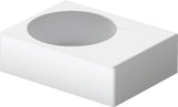 Duravit Design Classics Waschtisch 615 mm, Becken links, mit Überlauf und Hahnlochbank
