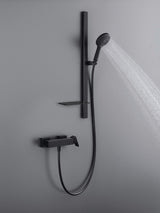 DURAVIT Manhattan Einhebel-Brausemischer Aufputz Keramikmischsystem Schwarz Matt