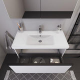 Duravit Spiegelschrank BETTER mit LED-Beleuchtung 1010 mm, 2 Türen, Front- und Innenspiegel