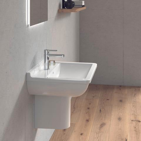 Duravit Halbsäule Starck 3 von Philippe Starck – Keramik, weiß, 315x170x320 mm