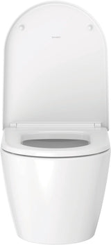 Duravit Wand-WC ME by Starck 570 mm Weiß Seidenmatt Tiefspüler mit WonderGliss