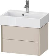 Duravit XViu Waschtischunterbau 584 mm 2 Schubkästen Compact s-matt