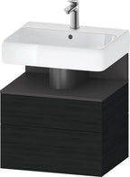 eiche schwarz / Nische graphit matt / Eiche