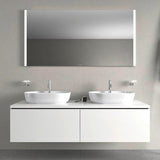 DURAVIT XSquare XS7011 Wandspiegel 600x800 mm mit Licht, Heizung & berührungsloser Bedienung
