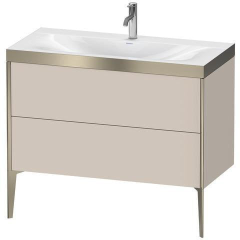 Duravit XViu Möbelwaschtischset 1000 mm mit Unterschrank und Viu Waschtisch