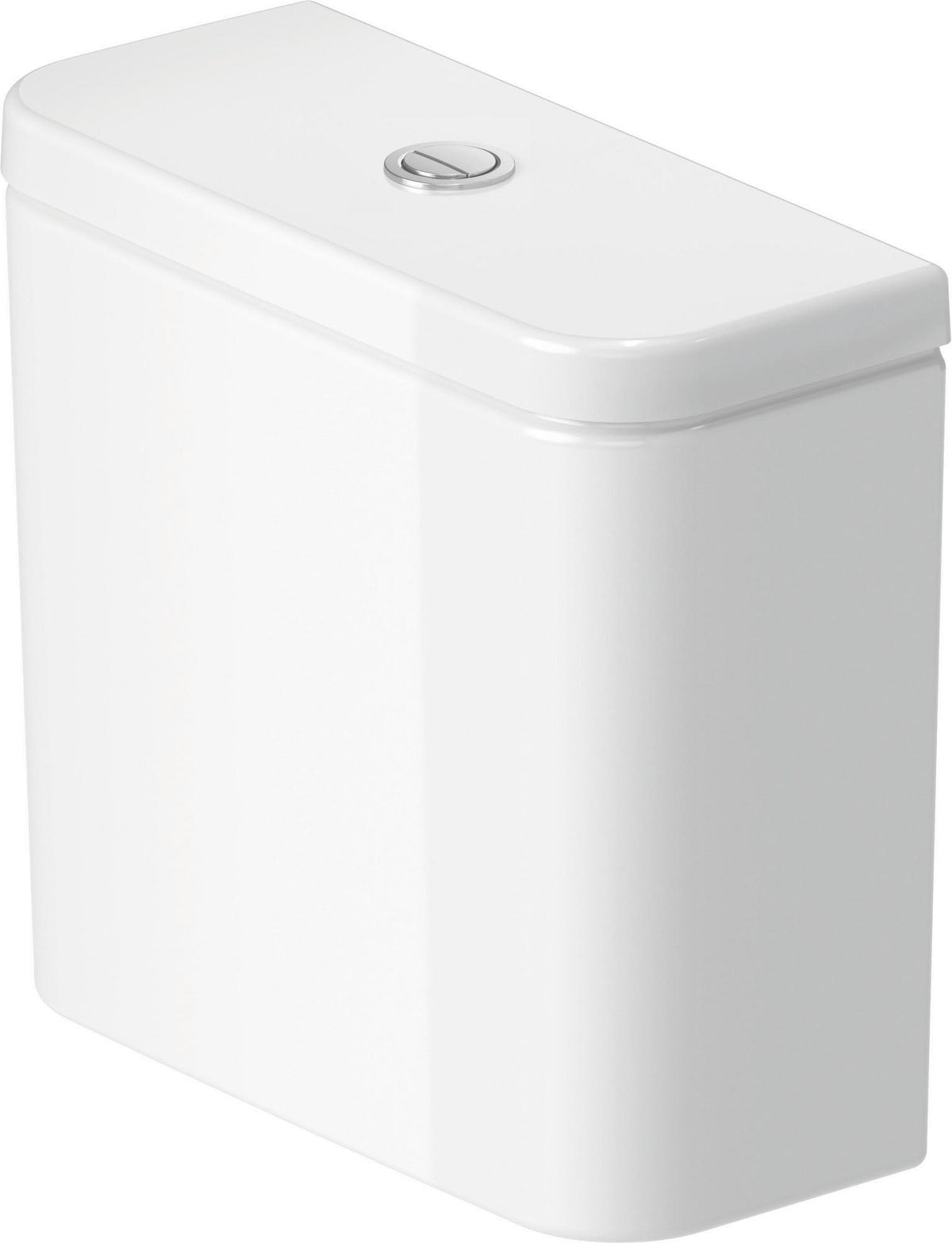 Duravit No.1 Spülkasten Weiß 390x170mm Dual Flush Anschluss unten links