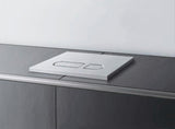 Duravit DuraSystem A1 Betätigungsplatte mechanisch für WC – Dual Flush, weiß, flächenbündig
