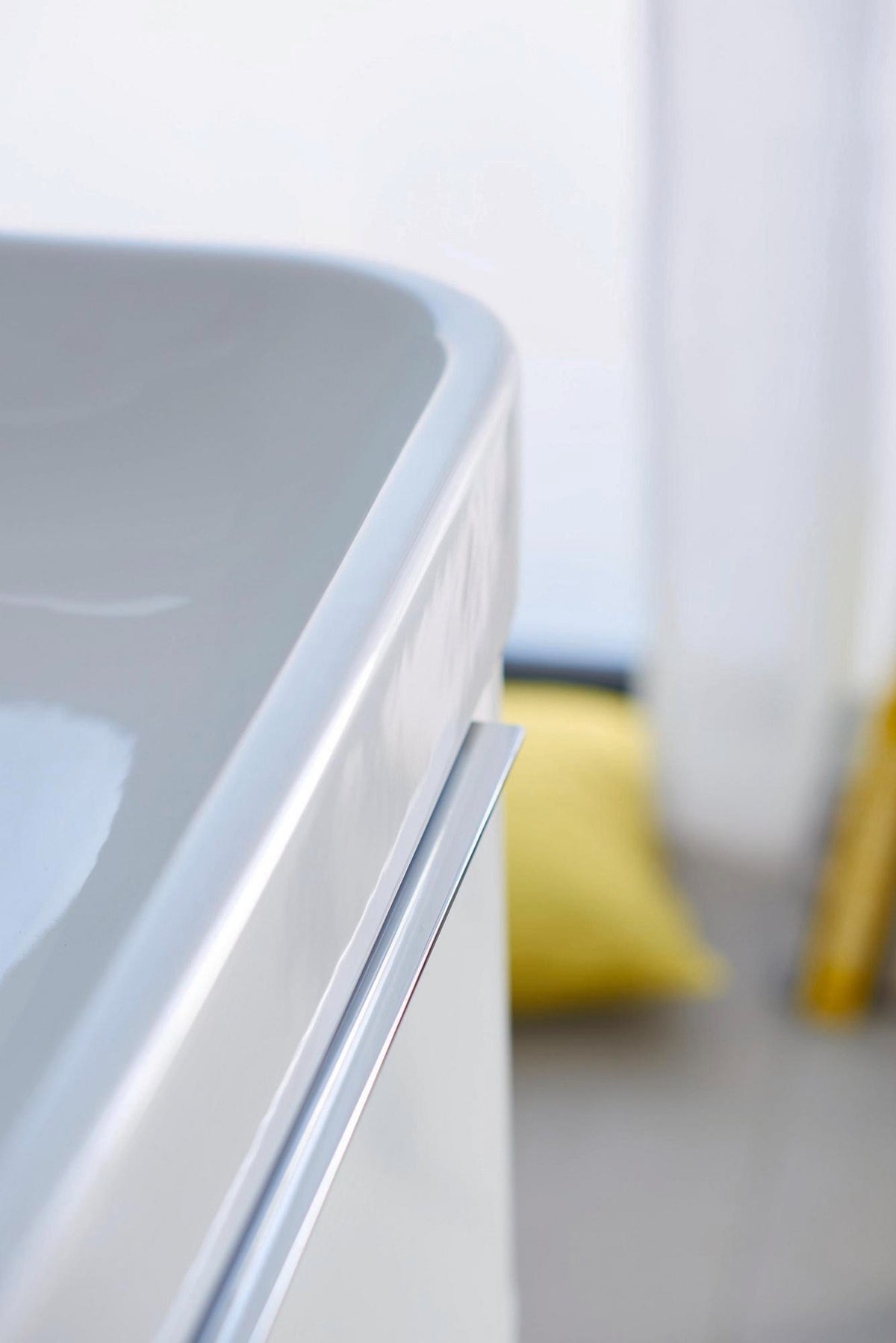 Duravit Happy D.2 Möbelwaschtisch 1200 mm mit Überlauf, 2 Hahnlöchern, WonderGliss, weiß