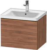 DURAVIT D-Neo Waschtischunterbau 584 mm betongrau matt mit 1 Auszug und Soft-Close