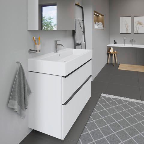 DURAVIT Spiegelschrank Licht & Spiegel BEST 7 1010 mm mit LED-Beleuchtung, 2 Türen, weiß matt
