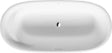 DURAVIT Cape Cod Freistehbadewanne 1855x885 mm Mineralguss Weiß Matt mit Fußgestell