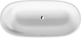 DURAVIT Cape Cod Freistehbadewanne 1855x885 mm Mineralguss Weiß Matt mit Fußgestell