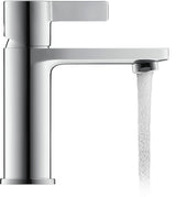 Duravit D-Neo Einhebel-Waschtischmischer mit Zugstange, Chrom – 94 mm Ausladung