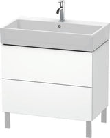 Duravit L-Cube Waschtischunterbau 784 mm Amerikanisch Nussbaum für Vero Air