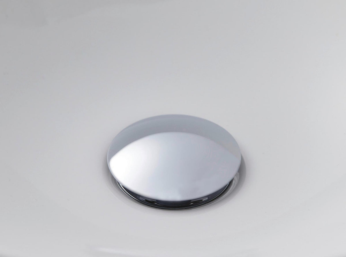 Duravit Schaftventil Universal für Waschtisch ohne Überlauf, 75 mm, Chrom