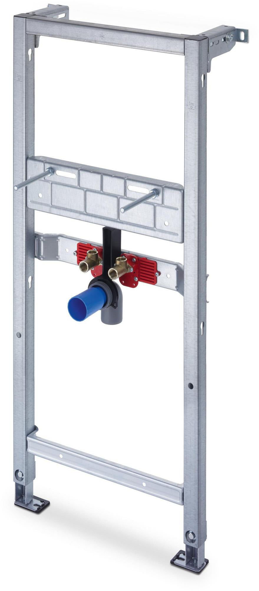 Duravit DuraSystem Waschtisch-Vorwandelement 500 x 1148 mm – Trockenbau, höhenverstellbar