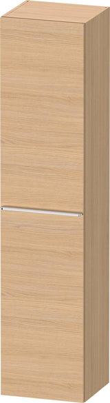 DURAVIT D-Neo Hochschrank 400x360x1760 mm, 1 Tür links, Eiche Schwarz – Matt, Soft-Close