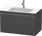 weiß / Sanitärkeramik / graphit matt